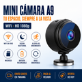 Mini Cámara de Seguridad WiFi A9 | HD 1080P + Visión Nocturna